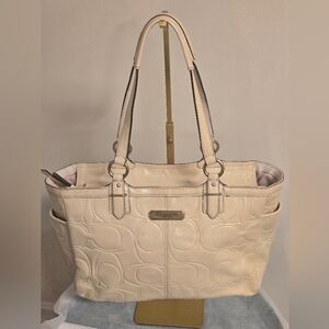 Coach Patent Leather Tote Y2K Fair Used Condition